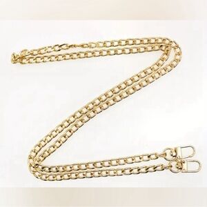 Gold Chain Strap Crossbody or Shoulder